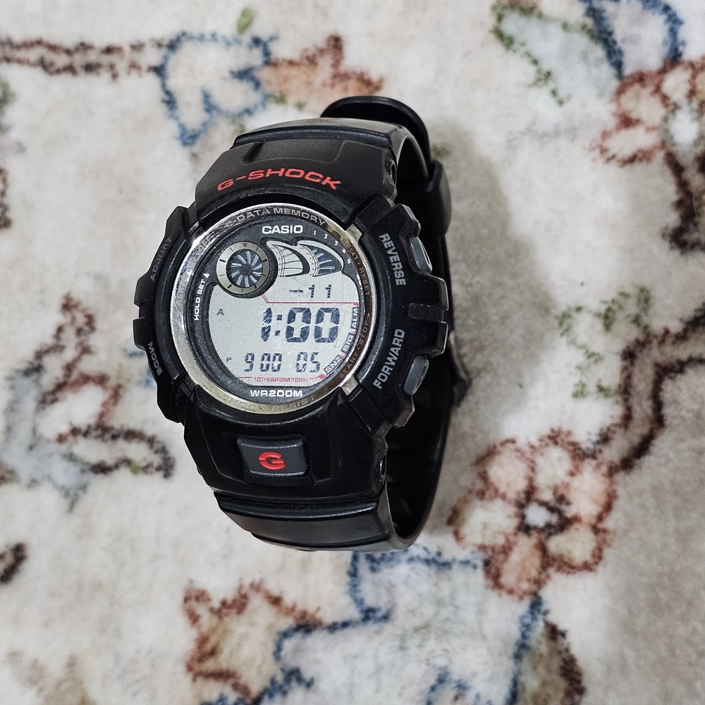 Casio G-Shock Black Digital Watch